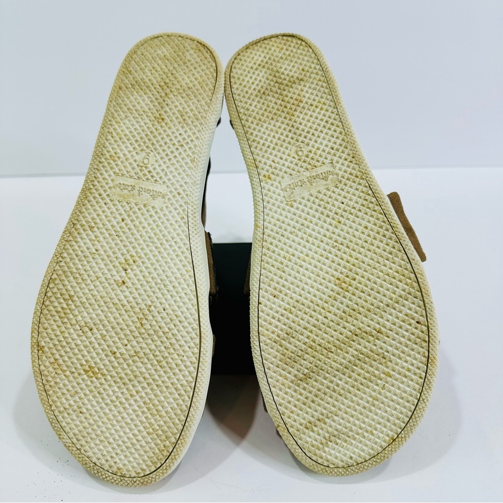 🎀 ALTARD STATE WOMEMS SIZE 9M REAR ZIP MICROFIBER BRUSHED SUEDE STYLE SANDALS - Picture 14 of 14
